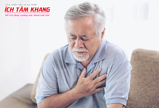Khó thở là triệu chứng điển hình của suy tim mất bù